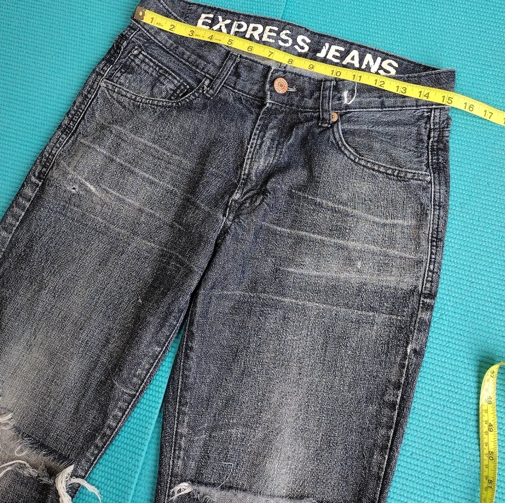 Express Mens Boot Cut Kingston Classic Fit Jeans 30 X32